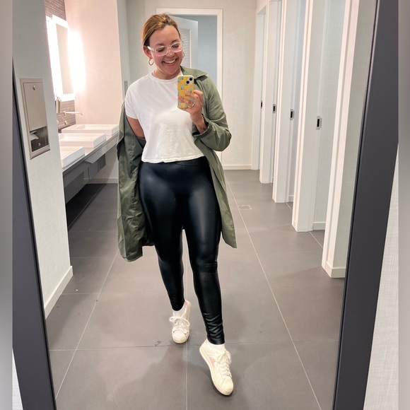 Banana Republic Olive Trench Coat - M - Picture 3 of 3